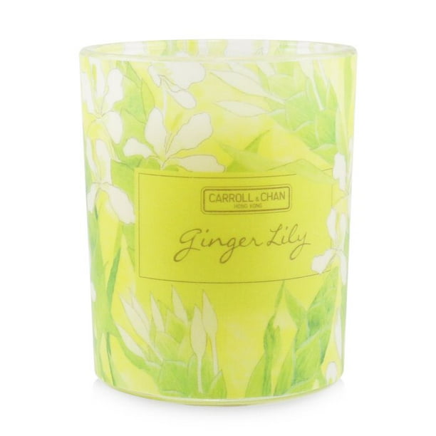 Vela votiva Carroll & Chan 100% cera de abejas aroma a lirio y jengibre