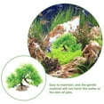 thumbnail image 3 of USHOBE Fish Tank Bonsai Plants Simulation Pine Tree Green 1Set, 3 of 8