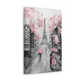 thumbnail image 4 of Kiss In Paris Eiffel Tower France Canvas Artwork Breathtaking French City for Home Decor Ready to Hang, 4 of 18