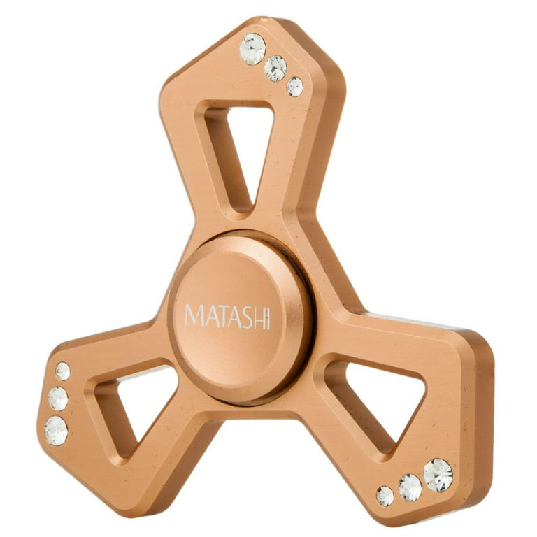 Metal Fidget Spinner Rose Gold Hand Spinner Toy Hand Spinner Anti-Stress  Children, 25 - Gerbes Super Markets