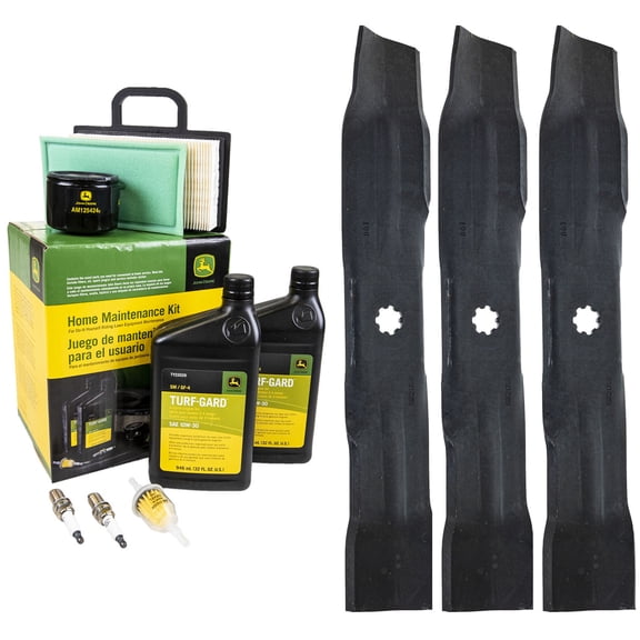 John Deere Original Equipment Model LA140 Maintenance Kit w/ Mulching Blades