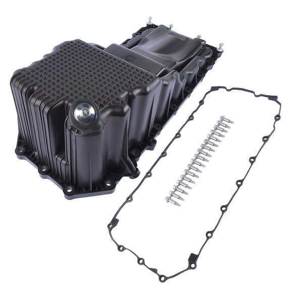 Koomaha Engine Oil Pan for 2011-2015 Dodge Durango Jeep Grand Cherokee 5.7L 53022343AH 53022343AJ