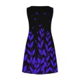 thumbnail image 6 of Patlollav Women Casual Loose Summer Printed Dresses Round Neck Sleeveless Vest Dress, 6 of 6