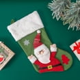 thumbnail image 4 of Msgweeeg Modern Christmas Decor Personalized Christmas Stockings Christmas Stockings with Names 18in Xmas Stockings with Santa Snowman and Reindeer Designs Custom Stockings for Holiday Decor, 4 of 10