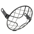 thumbnail image 7 of ALLTIMES 6.5 Inch Motorcycle Headlight Grill Light Cover, for Cruiser for Chopper for Bobber for Old School for Cafe Racer, Metal Black, 7 of 7