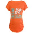 thumbnail image 1 of CafePress - Feed Me And Tell Me I'm Pretty Maternity T Shirt - Maternity Dark T-Shirt, 1 of 1