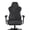 Black Leopard, variant on FUIALDOLG Pink Hunting Camouflage Deer Office Chair Cover with Armrest Pad 4 Piece Chair Slipcover Full Coverage Protector Scratch Proof Anti Dirty Computer Desk Chairs Slipcover