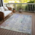 thumbnail image 6 of Addison Rugs Chantille Indoor/Outdoor Transitional Abstract Purple Washable Rectangle Rug, 9' x 12', 6 of 6