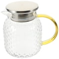 thumbnail image 1 of Water Pot Glass Teapot Glass Juice Storage Kettle Large Capacity Glass Teapot(1000ml), 1 of 5