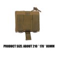 thumbnail image 2 of EDC Bag 600D Nylon Bolsa de basura para artículos diversos para caza al aire libre Senderismo (barro) Ehuebsd Para estrenar, 2 of 9