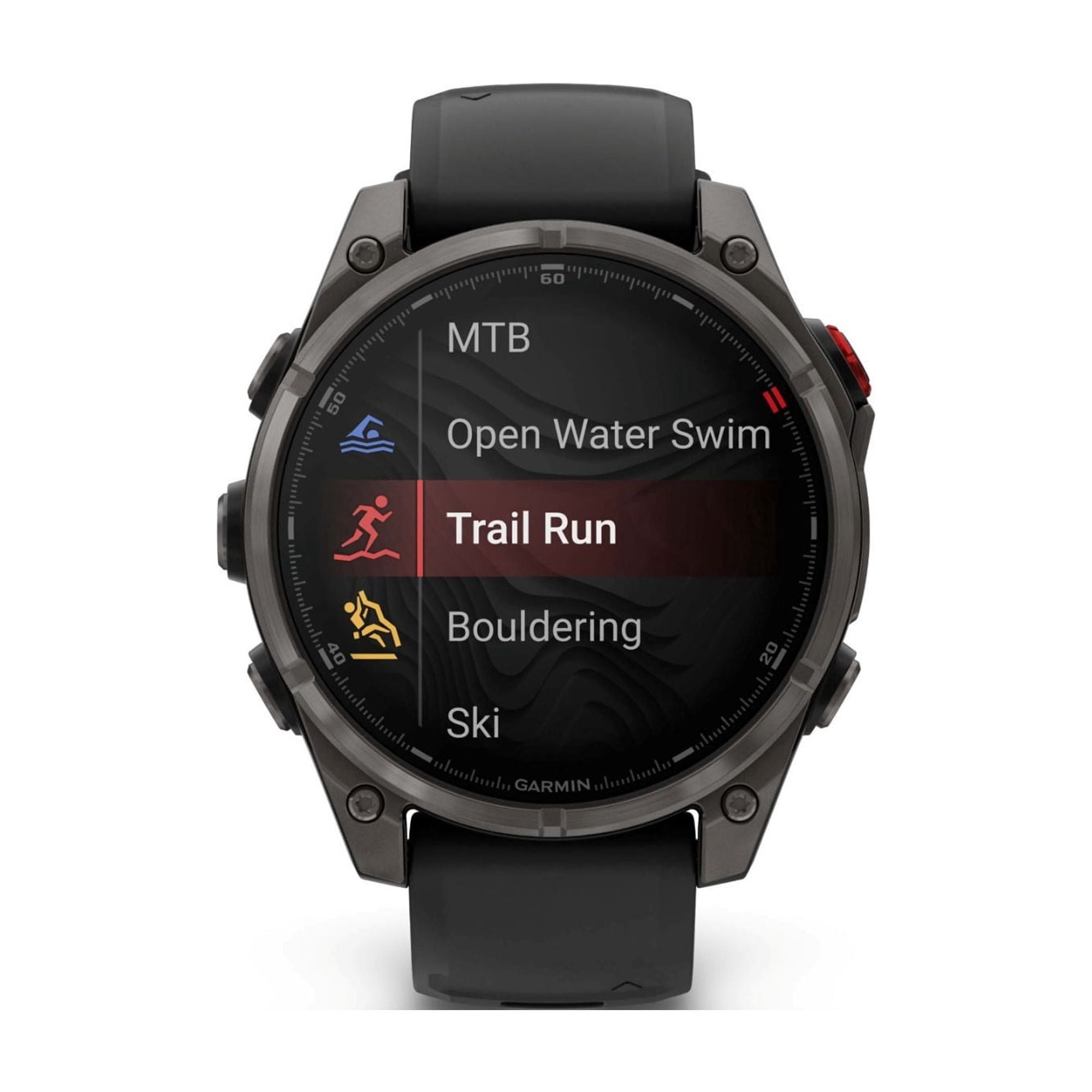 Garmin fenix 8 Pro Sapphire 47mm AMOLED (Carbon Gray DLC Titanium) GPS Smartwatch Bundle with Wireless Earbuds (2 Items)