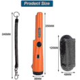 thumbnail image 3 of Detectores de metales profesionales Puntero Pinpoint Gp-puntero Detectores de metales de mano Probador Detector de oro del tesoro con pulsera kaili Sencillez, 3 of 4