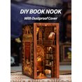 thumbnail image 5 of Tradeopia Puzzle en bois 3D – Kit DIY Librairie Éternelle Bibliothèque Miniature, 5 of 5