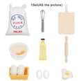 thumbnail image 2 of Mini Dollhouse Kitchen Furniture Sets  12 Scale Stuff Toys Accessories  Ages 5-10 Kids Cooking Games, 2 of 8