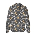 thumbnail image 3 of Balery Bulldog Print Men's Women's UPF 50+ Sun Protection Lightweight Hoodie Performance Long Sleeve Shirt for Fishing Running-XX-Large, 3 of 9