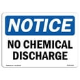 thumbnail image 1 of SignMission OS-NS-A-1218-L-14446 12 x 18 in. OSHA Notice Sign - No Chemical Discharge, 1 of 1