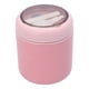 thumbnail image 5 of Fiambrera aislada de 530ml con cuchara y tapa para alimentos, taza de sopa al vacío con aislamiento portátil de acero inoxidable, 5 of 14