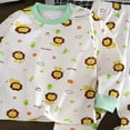 thumbnail image 3 of Duqingm Toddler Boys Clothes Dinosaur Print 3 6 12 18 24 Months 3T 4T 5T Outfits Long Sleeve Pullover Jogger Pant 2PC Sets (Light Green,18-24 Months), 3 of 3