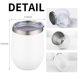 thumbnail image 5 of Vaso de vino YEBTS Life de acero inoxidable de doble pared, 12 oz, 5 of 6