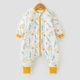thumbnail image 1 of Saco de dormir de algodón puro para niños pequeños, ropa de invierno para el hogar, traje de dormir con pierna dividida antipatadas, tela suave y cómoda para niños, 1 of 5