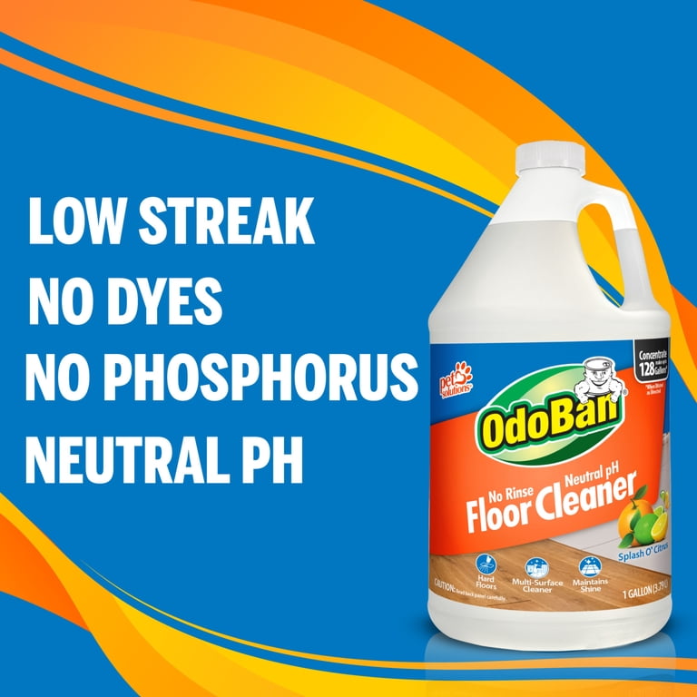 OdoBan No Rinse Floor Cleaner Concentrate, 1 Gallon photo 8