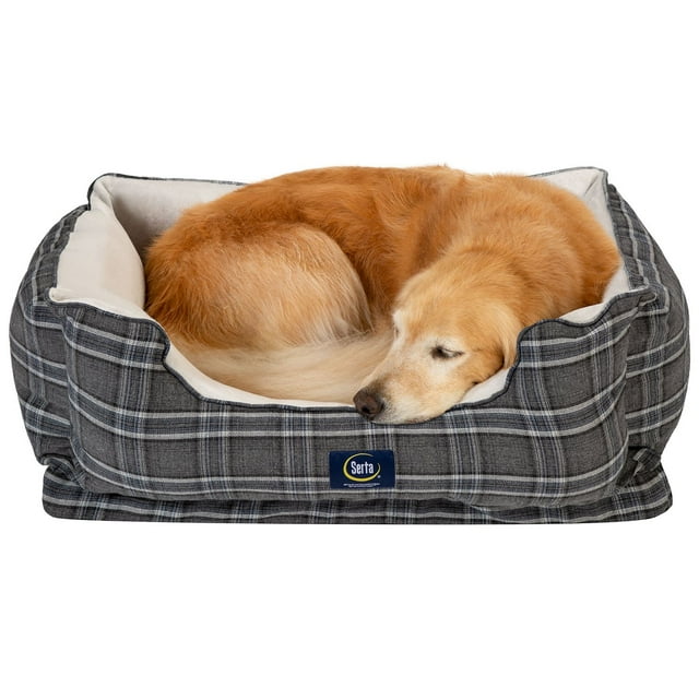 Serta Perfect Sleeper Orthopedic Cuddler Pet Bed, 34" x 24", Choose Color