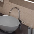 thumbnail image 3 of Pemberly Row 21" Solid Concrete Tear Drop Above Mount Vessel Sink, 3 of 5