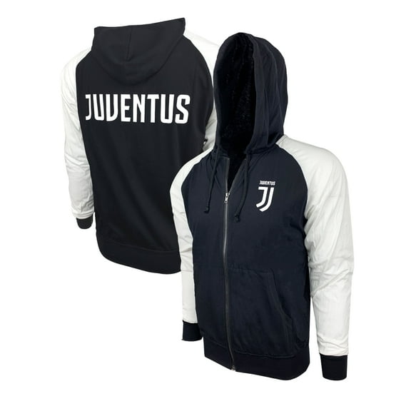 Juventus Lightweight Full-Zip Hoodie (Adults And Kid's Sizes) (L)