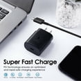 thumbnail image 4 of Dazone Super Fast Type C USB-C Wall Charger, 25W for Samsung Galaxy S22 S21 S20 Ultra Plus S10 Note 10 20 Ultra, Fast Charging Block with 3FT Phone Charging Cable Adapter, Black, 4 of 10