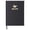 Black, variant on Blank Cookbook Hardcover, Recipe Notebook to Write In Your Own Recipes, Waterproof Empty Cooking Journal with Page Index, 8.82x7.05 Inch 186 Pages, Black 1 Pack, YDYB