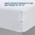 thumbnail image 6 of Moonsea Cooling Mattress Protector Full Size Deep Pocket, Waterproof Bamboo Terry Mattress Protector Noiseless, Ultra Soft Full Bed Mattress Cover Fits Up to 21 Inch Mattress, 6 of 6