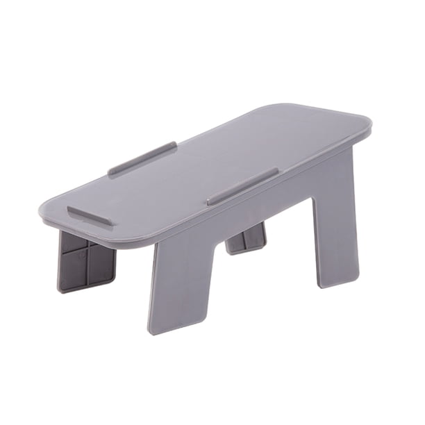 Guardurnaity Apilador de zapatos antideslizante ABS: simplifique el almacenamiento de zapatos y ahorre espacio con un innovador estante de Accesorios de calzado gris 25*11.6 CM