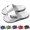 White, variant on Daolelai Men's Summer Outdoor Non- Bath Slippers