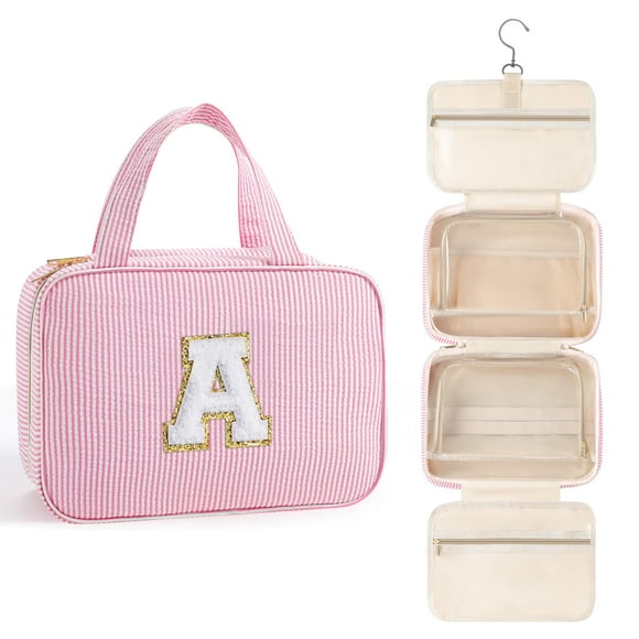 Neceser colgante TOPEAST de gran capacidad rosa para mujer