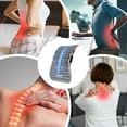 thumbnail image 4 of SDJMa Foldable Back Stretcher for Spinal Relief – Ergonomic Lumbar Support Board with Silicone Points for Yoga, Home, or Travel Use (D, 4 of 6