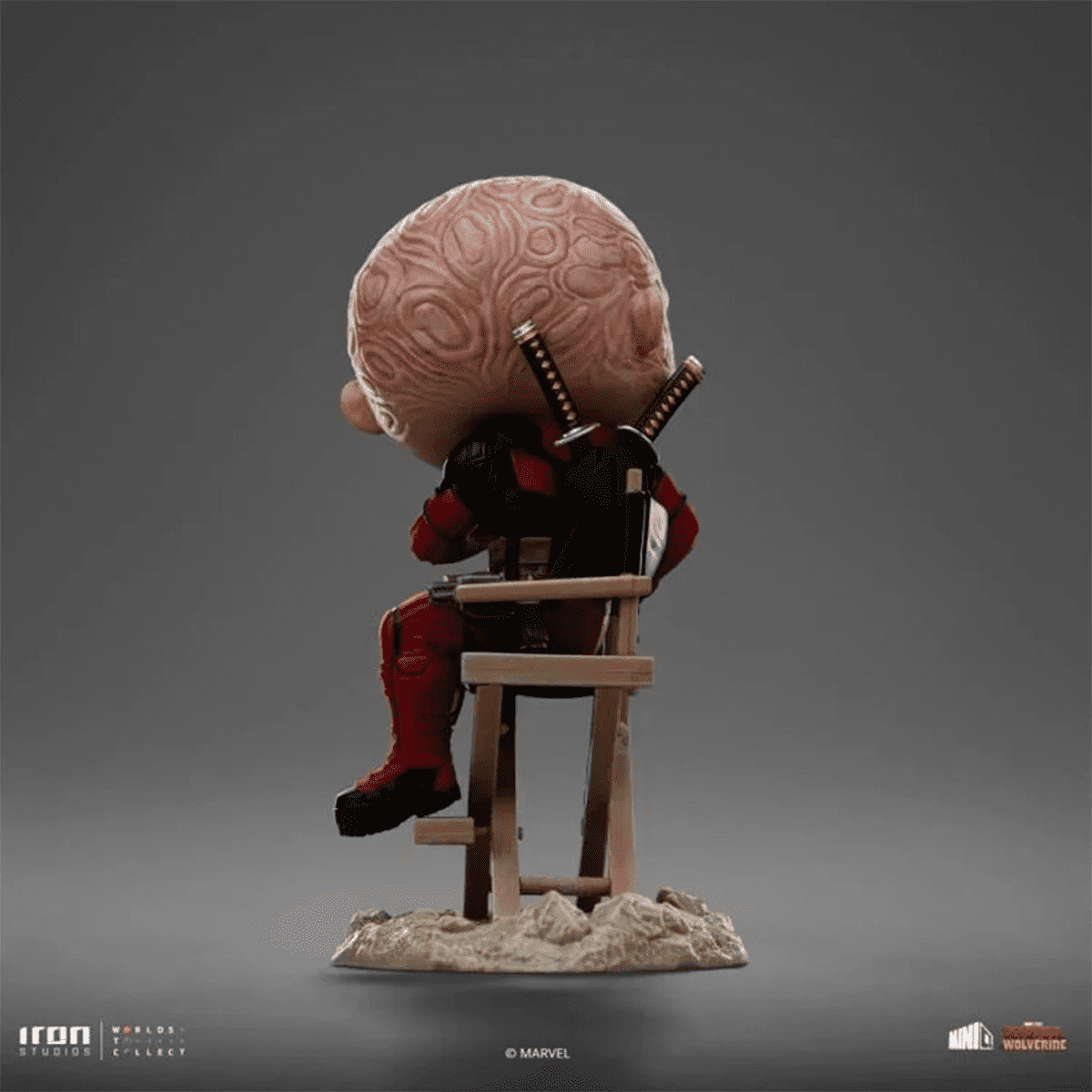 Iron Studios Collectible Statue Art Scale 1/10 Deadpool (Unmasked)- Minico Polystone Resin Multicolor 5.4 inches