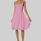 thumbnail image 1 of WILLBEST Vestidos Casuales Para Mujer Verano Mini Vestido Plisado Con Cintura Y Cuello Cuadrado Popular Con Dobladillo Corto, 1 of 3