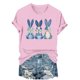 thumbnail image 3 of TaTaai Womens Casual Printed Short Sleeve T Shirt Round Neck Loose Fit Soft Blouse Fashion Easter Graphic Tee Lightweight for Spring Summer Daily Work Vacation Gift, 3 of 6