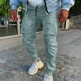 thumbnail image 4 of LIBRCLO Cargo Pants for Men Comfortable Regular Fit Functional Outdoor Slacks, 4 of 5