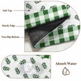 thumbnail image 6 of 6'x9' Area Rugs, Botanical Leaf Indoor Outdoor Area Rug for Living Room Bedroom, Green Buffalo Plaid Checkered Country Washable Bathroom Rugs Kitchen Floor Carpet Mats Home Decor Aesthetic, 6 of 8
