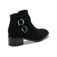 thumbnail image 3 of Aqua College Womens Sela Suede Zipper Booties, 3 of 3