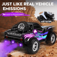 thumbnail image 3 of Remote-Control-Car, 2.4GHz High Speed Rc Cars Truck, Offroad Hobby Racing Car with LED Colorful Bodylight, Car Toy Gifts 3 4 5 6 7 8 Year Old Boys Girls Kids, 3 of 8