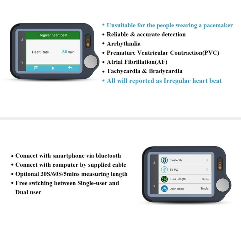Checkme Pulsebit EX ポータブルデジタル 心電図測定器 Checkme Pulsebit EX ポータブルデジタル 心電図測定器 - メルカリ