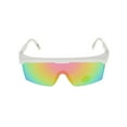 thumbnail image 2 of Performance Wrap Around Sport Style Retro Mirrored Unisex Sunglasses, 2 of 10