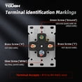 thumbnail image 4 of Hyper Tough Flush Mount Dryer Outlet 30A 125-250V 4-Wire NEMA 14-30R UL Listed, 4 of 7