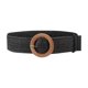 thumbnail image 4 of Cinturón de poliéster para mujer, elegante, ajustable, de color sólido, con frenillo bilateral, 4 of 4