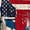 #4_Blue, variant on bamboo linen Independence Day shirts for womens collared Short Sleeve tee shirts USA Flag Star printed tunics blouses Baggy dressy shirts holiday beach party Patriotic clothes 2025