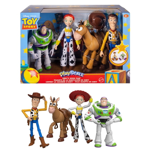 Figura de Acción Mattel Pixar Paquete de Personajes Principales 7 Pulgadas