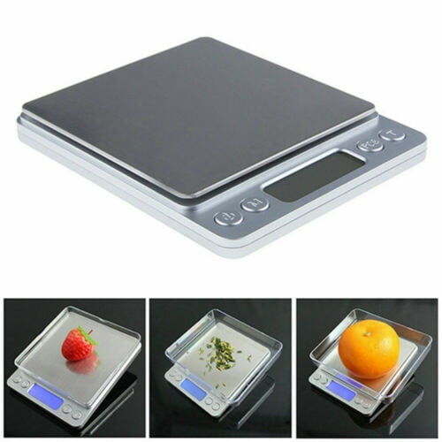 Techtongda 2000g x 0.1g Digital Scale for Jewelry Gold Silver Coin Gram