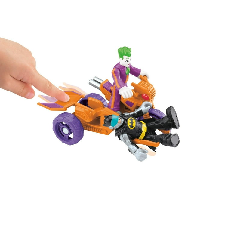 Imaginext batmobile best sale & cycle